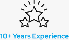 10+ Years Experience